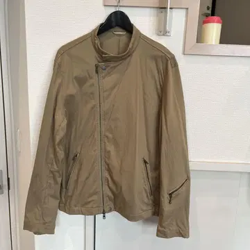 B:MING 라이더 자켓 블루종 XL 베이지 Beams 빔즈