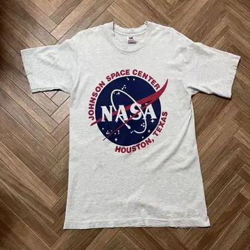 USA 제 90년대 프룻 오브 더 룸 NASA 반팔 티셔츠 싱글