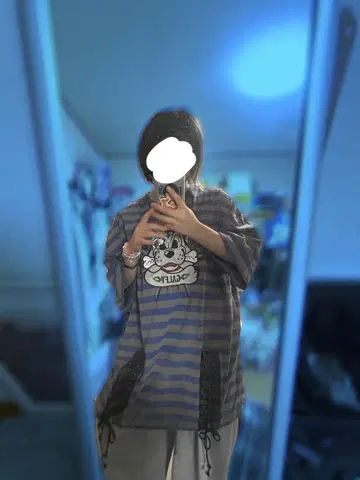 GALFY 고리  보더 Tee