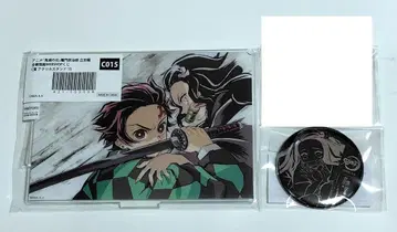귀멸의 칼날 전 막간화 WEBSHOP 복권 아크릴 스탠드 캔뱃지 입지편