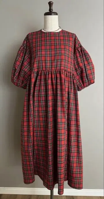 YOIHI 메렌게 원피스_체크 ₩19,800