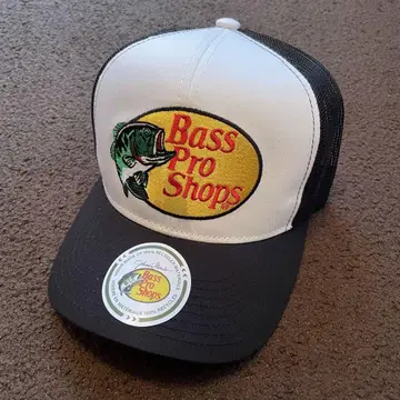 바스프로숍스 BASSPROSHOPS 메쉬 캡 모자 자수