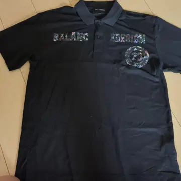 BALANCEDESIGN 다크 블루 피케 셔츠
