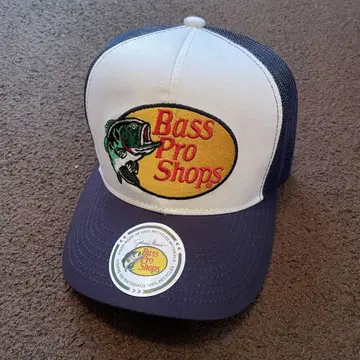 바스프로숍스 BASSPROSHOPS 메쉬 캡 모자 자수