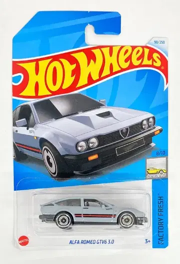 MATTEL 핫휠 베이직카 알파 로메오 GTV6 3.0