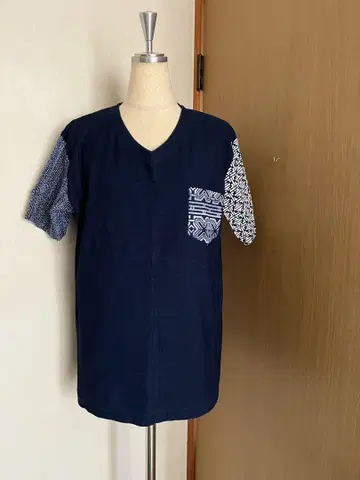 오스티아 재팬 옷 코로모 소매 변형 티셔츠