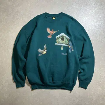 90s USA 제작 새 동물 맨투맨