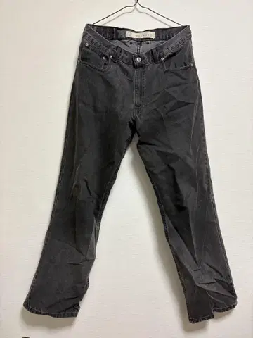 ARIZONA 블랙 데님 팬츠 스트레이트