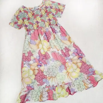 츠모리치사토 tsumori chisato 룸웨어 원피스 후르츠