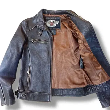 HARLEY-DAVIDSON 싱글 라이더 가죽 자켓 L 사이즈