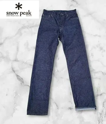 snow peak 스트레이트 데님 w28