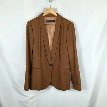 ZARA BASIC 테일러드 재킷 브라운 L B3560