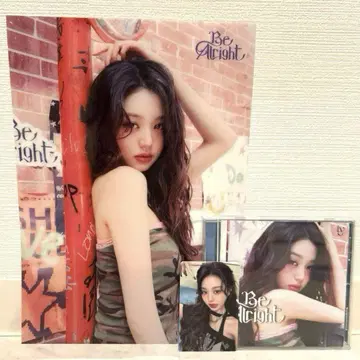 IVE Be Alright 라쿠텐 북스 혜택 포스터 트레이딩 카드 원영