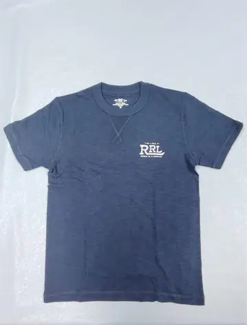 RRL 네이비 코튼 티셔츠 M 사이즈