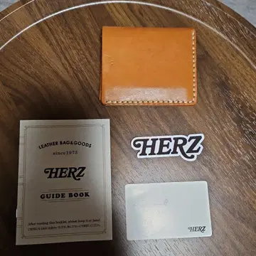HERZ 반지갑 WS6 카멜