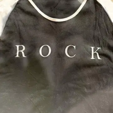 RUDE GALLERY 7부 소매 티셔츠 R O C K