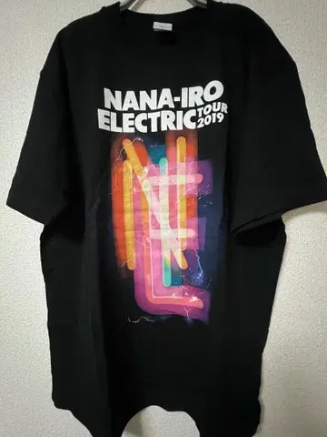 NANA-IRO ELECTRIC TOUR 티셔츠 (L 사이즈)
