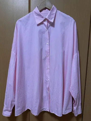 dries van noten 스테디셀러 셔츠 다운 숄더 핑크