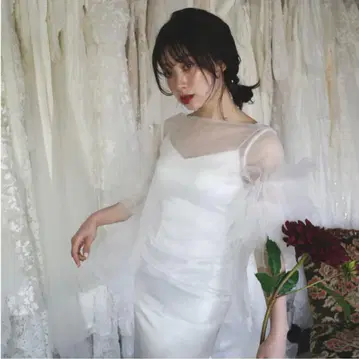 드레스 프로덕션 프릴 슬리브 상의 (W308)