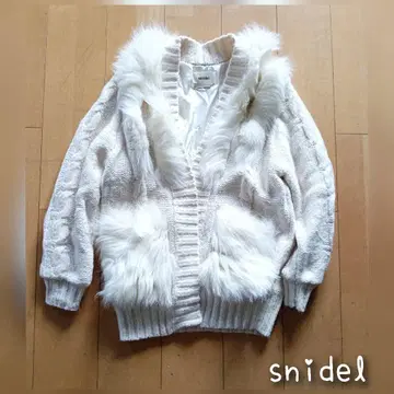snidel 니트 아우터 프리 사이즈