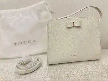 새상품급 TOCCA 토카 백 화이트 수납 가방 포함
