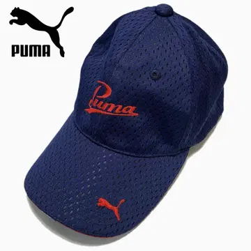 PUMA/푸마 일본제 네이비 계열 메쉬 캡