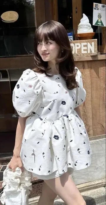 [정품] bibiy B. BLOOMY BLOUSE