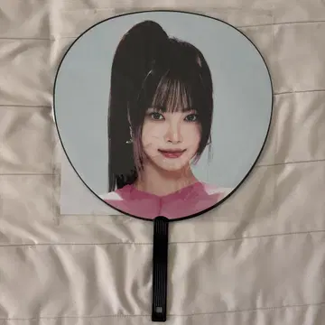 EUNCHAE 부채 이미지 피켓 LE SSERAFIM