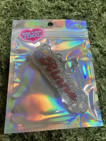 아마기 린네 데코 아이돌 시리즈 네임 키링