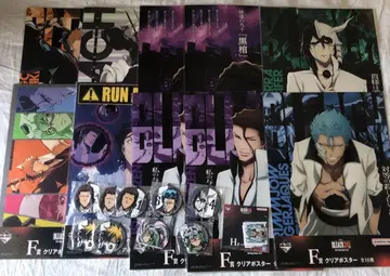 BLEACH 제일복권 클리어 포스터 러버 참 스티커 모음