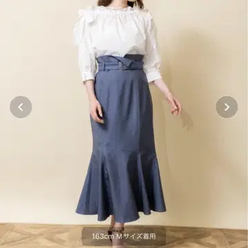 노엘라 데님 머메이드 스커트 13,200엔 택 포함 새상품
