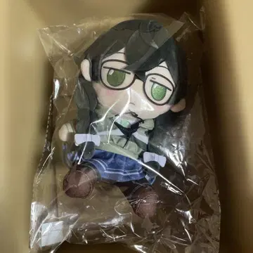 Vtuber 봉제 인형 초록색 눈