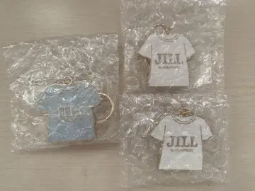 JILLbyJILLSTUART 로고 T셔츠 키링 3세트