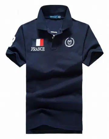 FRANCE 피케 셔츠 네이비