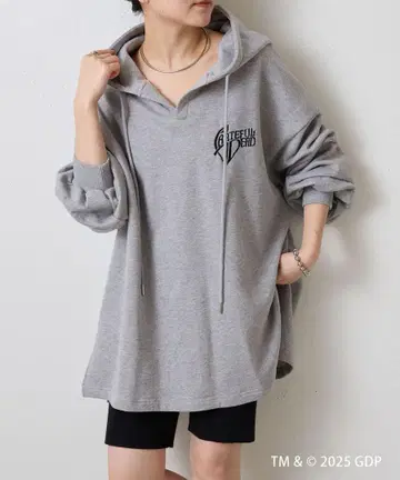콜라주 개럴개런트 그레이트풀 데드 자수 튜닉 트레이닝복