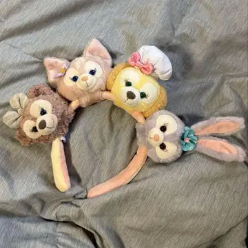 홍콩 디즈니 머리띠 더피프렌즈