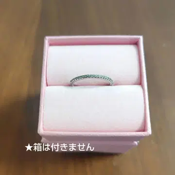 하프 이터니티 링 엑설런트 컷 CZ 슬림