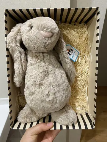 JELLYCAT 제리캣 토끼 베이지 퍼스트 토이