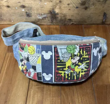[ VINTAGE Disney ] 미키마우스 데님 힙색