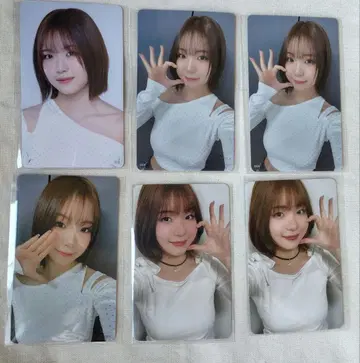 ME:I 에비하라 츠즈미 ME:ICONIC 트레이딩 카드 6매