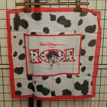00년대 Disney 101마리 강아지 대형 스카프 반다나