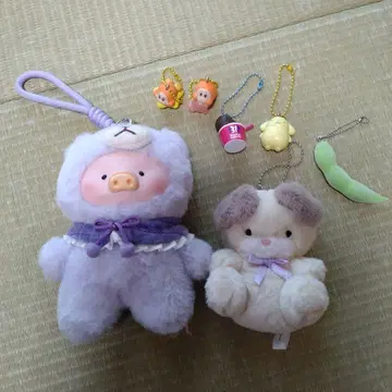 아기 돼지 룰루 마스코트 세트