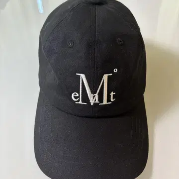무센트 MUCENT 캡 모자 블랙