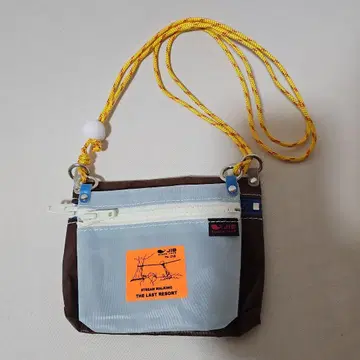 JIB 백 허그 미니백 레어 배색 스카이블루 x 브라운