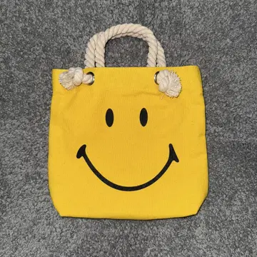 smiley face ASOKO 토트백 미사용 새상품 택 포함