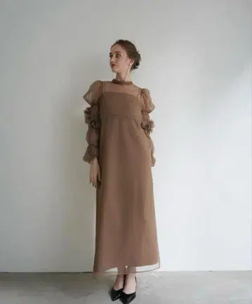 Acka. tulle sheer one-piece M