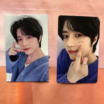 TXT 팬미 일본 한국 MOAZONE 모아존 범규 트레이딩 카드 2장