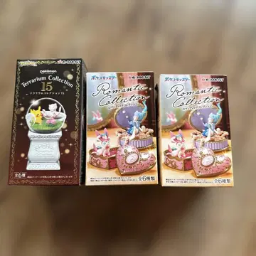 포켓몬 리멘트 피규어 묶음 판매 3개 상자 없음