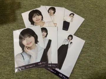 노기자카46 나카니시 아르노 카가와 라이브 t셔츠 사복 비대칭 브로마이드