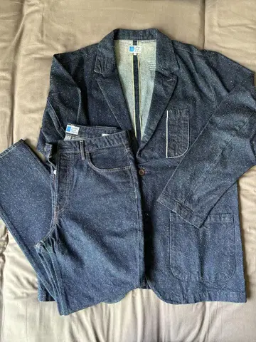 JAPAN BLUE JEANS 바나나 데님 셋업